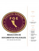 EL INFORME POLICIAL HOMOLOGADO