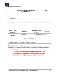 ESTADÍSTICA MAT212 TALLER 4. Página 1