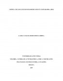 CRÓNICA DE LOS XI JUEGOS SURAMERICANOS EN COCHABAMBA. (2018)