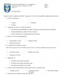 Evaluación de Lengua. Control de Lectura de “Amigos por el viento”