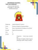 Plan de Exportación de Arándanos a los EEUU