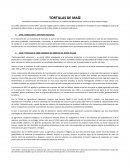 Resumen texto TORTILLAS DE MAÍZ