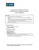 Fundamentos de Tecnologías de la Información