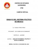 ANÁLISIS ECONÓMICO, POLÍTICO Y SOCIAL DE MÉXICO