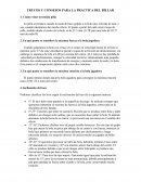 TRUCOS Y CONSEJOS PARA LA PRACTICA DEL BILLAR