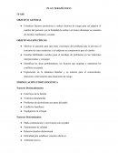 PLAN TERAPÉUTICO acabar o al menos disminuir su consumo de alcohol, marihuana y cocaína