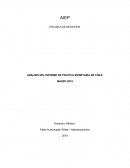 ANÁLISIS DEL INFORME DE POLÍTICA MONETARIA DE CHILE