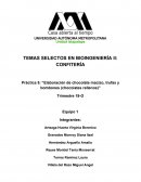 Elaboración de chocolate macizo, trufas y bombones (chocolates rellenos)