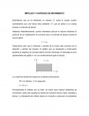 IMPULSO Y CANTIDAD DE MOVIMIENTO