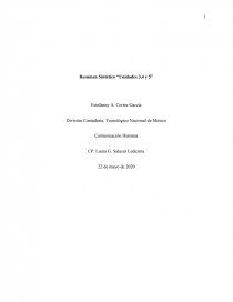 Resumen Sintético Comunicacion Humana. Página 1