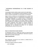 Caracteristicas del trabajo interdiciplinario