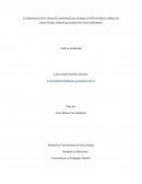 La importancia de la educación ambiental para proteger la biodiversidad y mitigar las causas de tipo cultural que generar las crisis ambientales