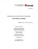 Elaboración de una política HSEQ en la organización