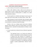 NACIMIENTO Y EVOLUCION DE UNA ORGANIZACION