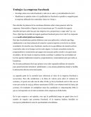 Trabajo: La empresa Facebook