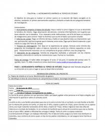Acercamiento empírico al topico de estudio. Página 1