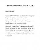 ESTRATEGIA, ORGANIZACIÓN Y NEGOCIOS