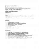 Laboratorio de fabricación de un polímero natural de uso industrial