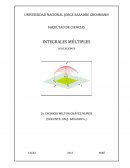 Integrales múltiples