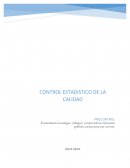 CONTROL ESTADÍSTICO DE LA CALIDAD