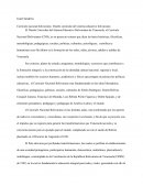 Análisis del Currículo Nacional Bolivariano