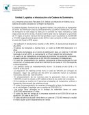 Logística e introducción a la Cadena de Suministro