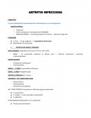 Artritis infecciosa