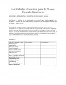 Guia curso de habilidades docentes para la Nueva Escuela Mexicana