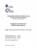 Optimización de uso de tiempo en Ceci´s bite