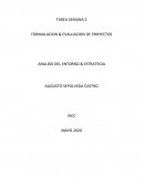 ANALISIS DEL ENTORNO & ESTRATEGIA