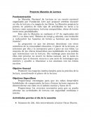 Proyecto Maratón de Lectura