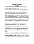 Algunas cuestiones de género