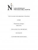 ENSAYO MISION, MISIÓN Y VALORES EMPRESARIALES