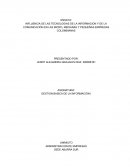 INFLUENCIA DE LAS TECNOLOGIAS DE LA INFORMACION Y DE LA COMUNICACIÓN EN LAS MICRO, MEDIANAS Y PEQUEÑAS EMPRESAS COLOMBIANAS