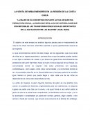 La venta de niñas menores en la region de la costa chica