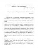 LA MODIFICACION GENÉTICA. PRACTICA “ELITISTA” COMO MEDIO PARA “MEJORAR” LA VIDA DEL SER HUMANO