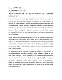 “SOLO SANAMOS DE UN DOLOR CUANDO LO PADECEMOS PLENAMENTE”. Página 1