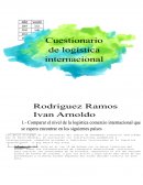 Cuestionario logistica comercial