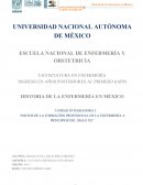 Inicios de la formación profesional de la enfermería a principios del siglo XX