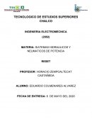 SISTEMAS HIDRAULICOS Y NEUMATICOS DE POTENCIA