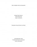 Taller investigativo sobre los presupuestos