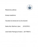 Relaciones publicas. Ensayo académico