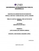 EL CAPITAL HUMANO, OTRO ACTIVO DE SU EMPRESA