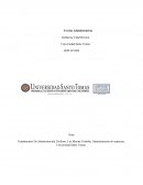 Teorías Administrativas. Taller