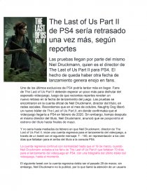 The Last of Us Part II de PS4. Página 1