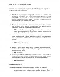 PARCIAL 2 CORTE ÉTICA GENERAL Y PROFESIONAL. Página 1