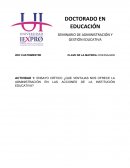 ENSAYO ADMINISTRACION EDUCATIVA