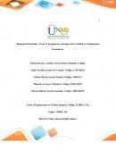 Tarea 2: Apropiar los conceptos de la Unidad 1: Fundamentos Económicos