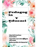 PENSAR Y DESARROLLAR UNA DEFINICION DE PEDAGOGIA Y DE EDUCACION