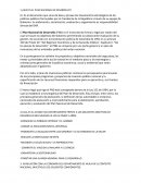 ¿Que es el Plan Nacional de Desarrollo?